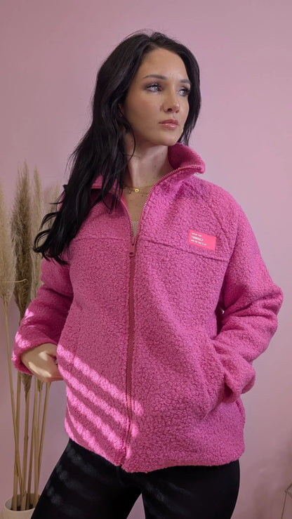 Teddyjacke - Sweetart Pink